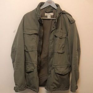 H&M Dark Khaki Green Jacket
